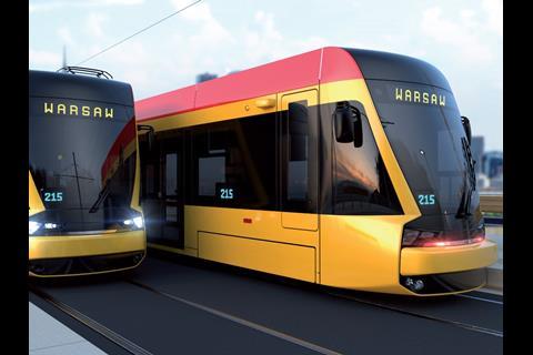 Hyundai Rotem expects to assemble at least 40% of the trams at a new factory in Poland.